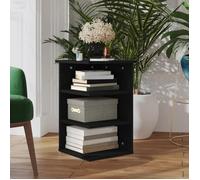 Nouveau Meuble Étagère à dossiers - BMD - Armoire latérale Noir 35x35x55 cm Aggloméré BELLE - VENTE FLASH4714343