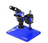 Nouveau microscope lumière parallèle MECANIC 2026 grossissement 7X-45X avec oculaires réglables PL10X25 pour inspection précise