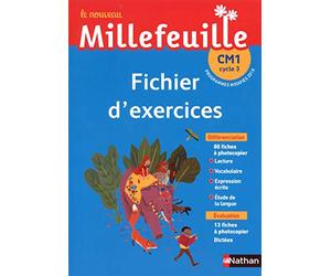 Nouveau Millefeuille CM1 - 2019: Programmes modifiés 2018