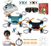 Nouveau mini drone 2026 for enfants, mini drone for tous âges avec vols de cascades faciles et astuces à 360°, dépliant parfait for les débutants ! Avec lumière LED et protection d'hélice(2PCS A+B)