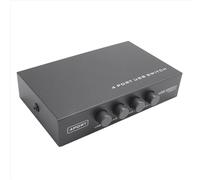 Nouveau mini répartiteur/commutateur de partage USB à 4 ports pour imprimante/scanner