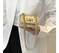 Nouveau mini sac carré pour femme, sac à main avec motif diamant, couture, sac à épaule unique, sac à chaîne tressée, petit sac rabattable, sac à rouge à lèvres, sac diagonal mignon en travers du corp