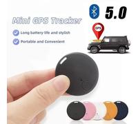 Nouveau Mini traceur GPS Bluetooth 5.0, dispositif GPS Anti-perte, suivi de voiture, IOS Android, localisateur intelligent, accessoire 2026 Deep Blue Color Box