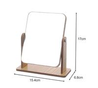 Nouveau Miroir De Maquillage Pour Table Miroir Pliant Grossissant Miroir Grossissant Rotatif À 360 Degrés Huazj05.1.