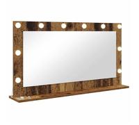 NOUVEAU Miroir Décoration Murale - Miroir de vanité - Bois ancien - 100x55x18cm Rectangulaire""20438""