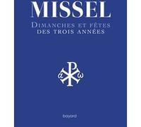 Nouveau missel des 3 années AELF (Auteur), Collectif (Auteur)