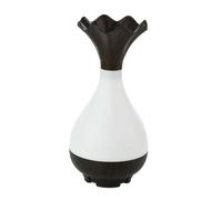 Nouveau Mode Usb Bois Grain Vase Humidificateur D'air Ultrasons Aromatherapie Huile Essentielle Diffuseur Arôme Led Veilleuse Atomizatio