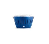 - NOUVEAU MODELE 2019 - Mini Barbecue BLEU Ø 25,8 cm avec piles et câble d'alimentation USB