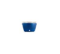 LotusGrill - NOUVEAU MODÈLE 2019 - Mini Barbecue BLEU Ø 25,8 cm avec piles et câble d'alimentation USB