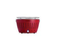 - NOUVEAU MODELE 2019 - Mini Barbecue ROUGE Ø 25,8 cm avec piles et câble d'alimentation USB