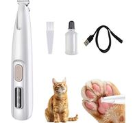 Nouveau modèle 2026 Clippers pour chat Clipper électrique de précision ultra-silencieuse, lames sûres et hypoallergéniques, ne fera pas de mal à votre chat, rechargeable