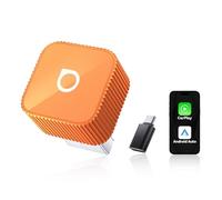 (Nouveau Modèle 2026) OTTOCAST Adaptateur CarPlay & Android Auto sans Fil 2-en-1, Ottocast Mini Slim pour iOS 10+ & Android 11+, Prise en Charge Multi-Utilisateurs, Plug & Play, Connexion Rapide