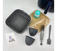 Nouveau MODÈLE 7 Accessoires friteuse à air compatibles avec Accessoires Cosori 6.4 Dual Blaze XL Moule en Silicone pour friteuse à air de 22 cm