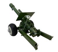 Nouveau modèle d'artillerie Italienne Artisanal, modèle de Lanceur de pétard en Acier Inoxydable, Mini Canon, modèle Militaire, Ornements de Collection (Azzurro)