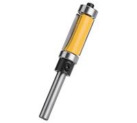 Nouveau modèle de mèche de routeur 1/4 "trépan de routeur outil tige roulement supérieur bas roulement garniture affleurante mèche de routeur pour charpentier bois
