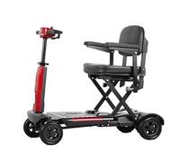 Nouveau Modèle De Scooter Pour Personnes Âgées, Voiture À Batterie À Quatre Roues, Maison, Vieil Homme Heureux, Handicapé, Petit Scooter Électrique Pliable Anti-Chute 10A