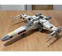 Nouveau modèle de vaisseau spatial de combat de type X blanc MOC, ornement de décoration pour la maison, cadeau de vacances et d'anniversaire No Box