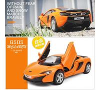 Nouveau Modèle De Voiture En Alliage Mclaren 650s 1:36, Véhicules Miniatures, Jouets Pour Enfants, Cadeaux Pour Garçons, Livraison Gratuite