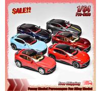 Nouveau modèle drôle 1:64 Purosangue Fuv série Simulation alliage Miniature moulé sous pression modèle de voiture personnalisé jouets pour enfants Collection cadeaux Matte red