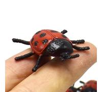 Nouveau Modèle En Plastique Pvc, Simulation Petit Insecte Coccinelle, Modèle Effrayant, Percutant, Autres Jouets, Cadeau