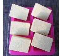 Nouveau Moule À Savon Rectangulaire En Silicone Utile À 6 Cases Artisanat Bricolage Savon Fait Maison Moule En Silicone