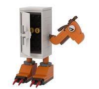 Nouveau Mutant Tung Tung Tung Sahur Briques Italian Brainrot Fun 3D Animal Collectibles & Building Bombardiro Crocodile Tung Tung Sahur Tralalero Tralala Jouet de Construction