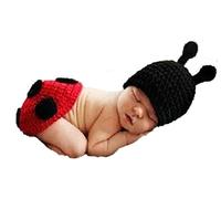 Nouveau-né Baby Girl Boy Crochet Knit Costume photo Photographie Prop Tenues Chapeaux