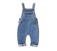 Nouveau-né bébé Infantile Denim vêtements Barboteuse Une pièce Tenues Mois