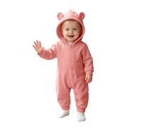 Nouveau-Né BéBé GarçOns Filles Barboteuse Une PièCe à Manches Longues Ours Oreille à Capuche Combinaison Enfant en Bas âGe Printemps Automne Body GarçOn Et Fille Combinaison De Neige Manteau Chic