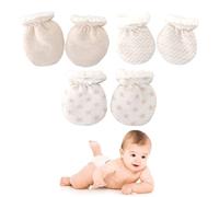 Nouveau-Né - Gants D'hiver Chauds Doublés, Moufle Bébé Naissance, Moufle Bébé Hiver, Doublure En Cachemire Doux Épais Chaud Gants, Mitaines Doublées En Laine Pour Nouveau-Né Bébé Pour 0-12 Mois