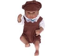 Nouveau-né poupée enfant 10 pouces enfants beaux réalistes en silicone souple fille bébé jeu de rôle jouet anniversaire Gifteyes ouvert