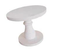 Nouveau-nés Photographie Props Petit lit en bois / table d'appoint pour berceau de bébé Aide à la pose en bois massif Accessoires de décoration en bois pour bébé