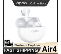 Nouveau OPPO Enco Air4 dans l'oreille écouteurs sans fil Bluetooth 5.4 sport suppression du bruit casque HiFi stéréo HD micro appel casque OPPO Air4 White