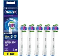 NOUVEAU Oral B 3D White CleanMaximiser Brosses enfichables Lot de 5 blanchiment