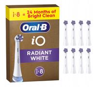 NOUVEAU Oral B iO Radiant White débroussailleuses 8 pièces blanchiment original