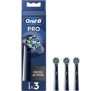 NOUVEAU Oral-B Pro Cross Action Black débroussailleuses 3 pièces dômes de...