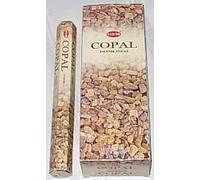 Nouveau : ourlet Copal Hexa de bâtons d'encens, 6 paquets x 20 sticks = 120 bâtonnets