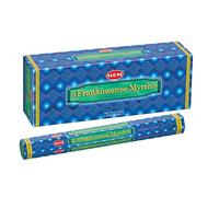 NOUVEAU : ourlet ENCENS MYRRHE Hexa Bâton encens, 6 packs x 20 bâtons = 120 bâtonnets