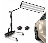 Nouveau Panneau Réflecteur Pour Débosselage Sans Peinture Black | grand panneau LED, lignes de réflexion nettes, choix d’éclairage chaud ou blanc, panneau amovible pour un transport compact