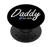 Nouveau Papa d'un bébé garçon créé en 2026 PopSockets PopGrip Adhésif