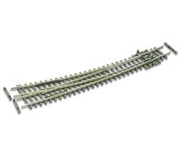 Nouveau PECO N Code 55 Bogenweiche Droite 10° 2Rails 1:160 SL-E386F (Boîte)