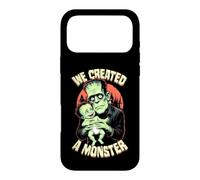 Nouveau père, Premier bébé Monstre Frankenstein d'halloween Coque pour iPhone 17 Pro Max