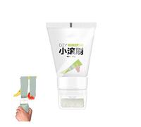 Nouveau Petit Rouleau Patching Push, Petit Rouleau Pinceau Peinture Latex Murale, Réparation Peinture Murale Petit Rouleau Pinceau, Rouleau Pâte De Réparation Murale (White)