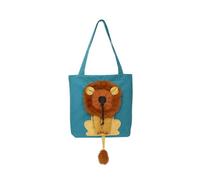 Nouveau petit sac à bandoulière lion sac à bandoulière croix diagonale petit type chien animal et sacs sacs de dessin animé enfant animal domestique dames sac à main en toile sac à main mignon sac à