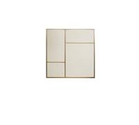 Nouveau Pin Notice Board Medium Laiton/ Toile