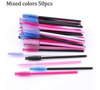 Nouveau Pinceau À Sourcils Professionnel,Bâton De Mascara,Applicateur De Baguette,Outil D'extension De Cils,Ensemble De Pinceaux Cosmétiques,Outils De Maquillage De Beauté.B Mix Color.