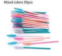 Nouveau Pinceau À Sourcils Professionnel,Bâton De Mascara,Applicateur De Baguette,Outil D'extension De Cils,Ensemble De Pinceaux Cosmétiques,Outils De Maquillage De Beauté.A Mix Color.