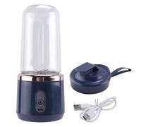 Nouveau Portable Mixeur 400Ml Presse-Agrumes ÉLectrique Citron Orange Fruit Presse-Fruits Sans Fil Rechargeable 21000Rpm Mixeur (Bl