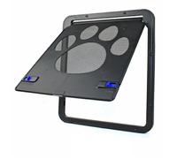 Nouveau Porte for Animaux de Compagnie à écran magnétique verrouillable sûre for Chiens et Chats en Plein air, Porte d'entrée de Maison de Porte de fenêtre Facile à Installer(Cat 24cm W X 29cm H)