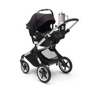 Nouveau Porte-gobelet Compatible avec Bugaboo. Un Ajustement Solide et Ultra-sécurisant. Rotation à 360 degrés. Résistant aux secousses et aux éclaboussures. (Noir)